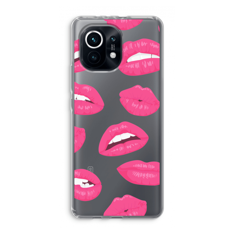 Bite my lip: Xiaomi Mi 11 Transparant Hoesje