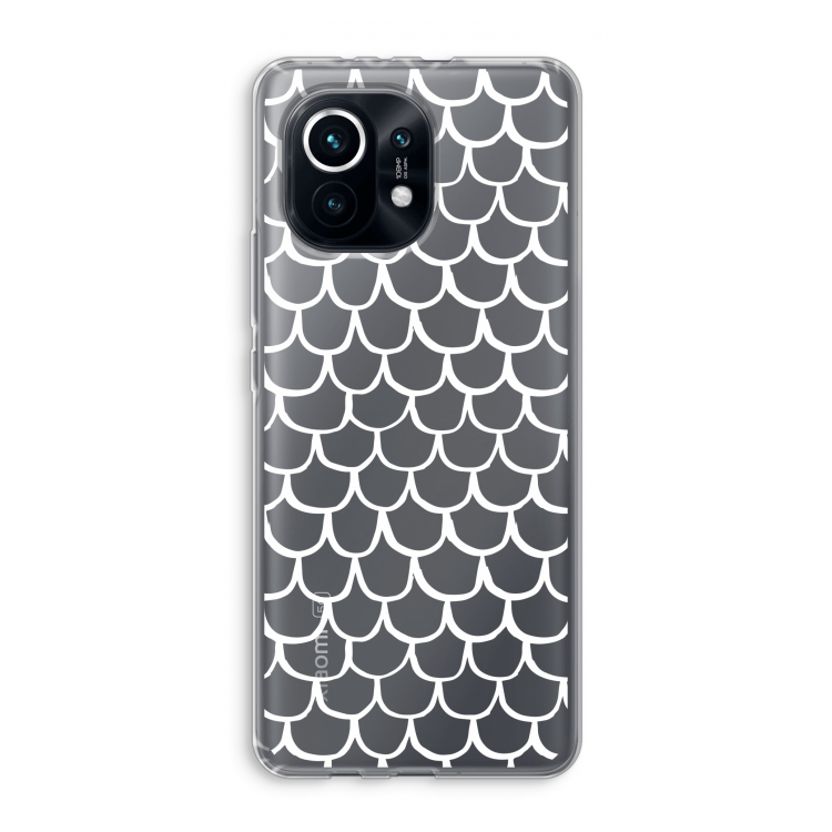 Dakpannetjes: Xiaomi Mi 11 Transparant Hoesje