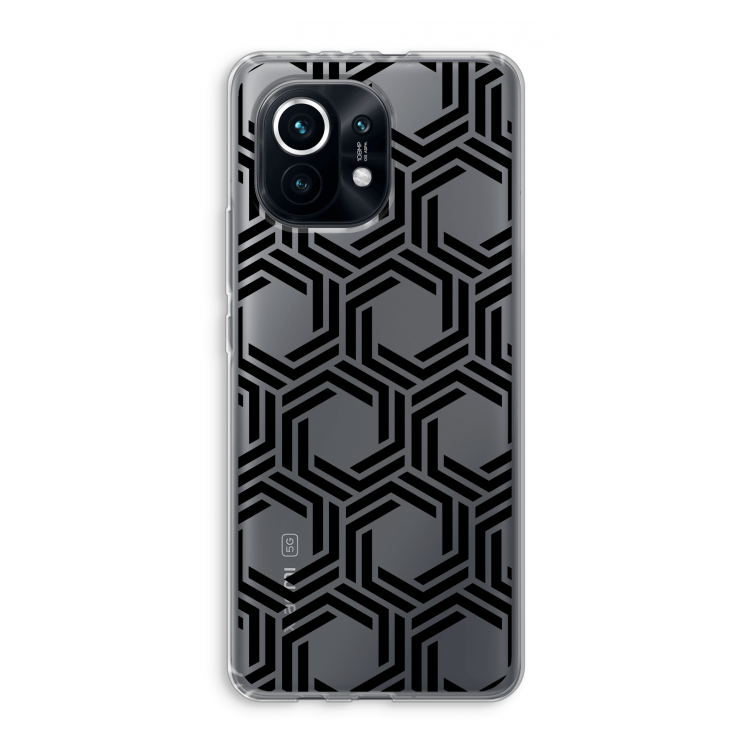 Geometrisch patroon: Xiaomi Mi 11 Transparant Hoesje