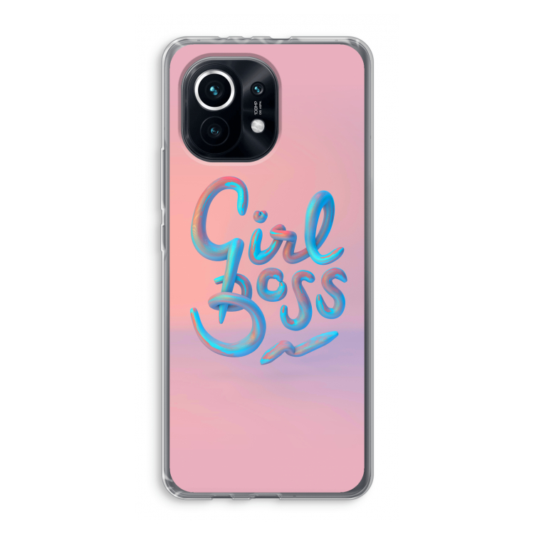 Girl boss: Xiaomi Mi 11 Transparant Hoesje