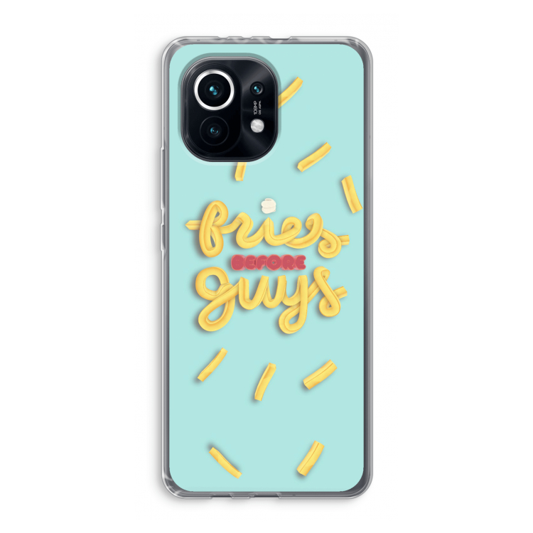 Always fries: Xiaomi Mi 11 Transparant Hoesje