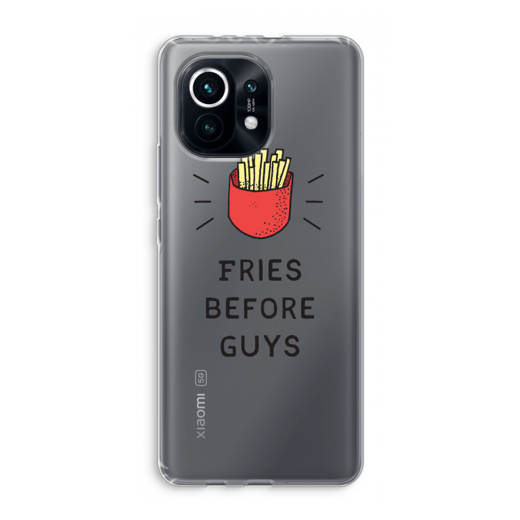 Fries before guys: Xiaomi Mi 11 Transparant Hoesje
