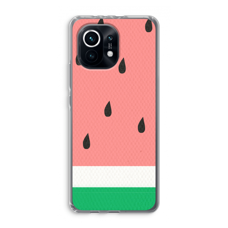 Watermeloen: Xiaomi Mi 11 Transparant Hoesje