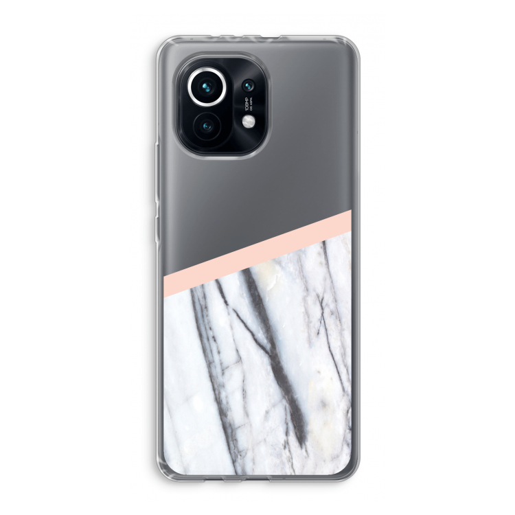 A touch of peach: Xiaomi Mi 11 Transparant Hoesje