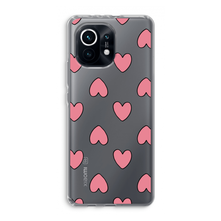 Ondersteboven verliefd: Xiaomi Mi 11 Transparant Hoesje