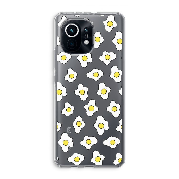 Spiegeleitjes: Xiaomi Mi 11 Transparant Hoesje