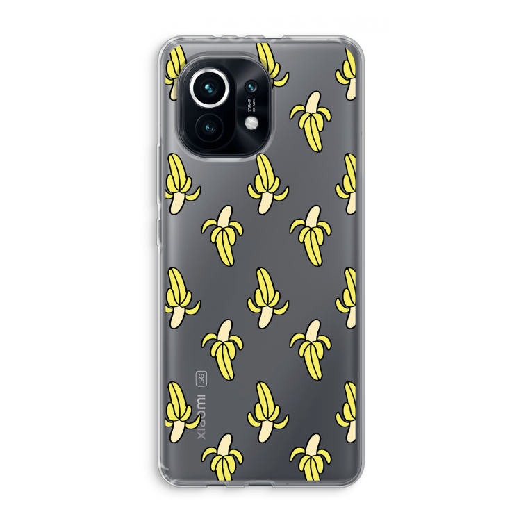 Bananas: Xiaomi Mi 11 Transparant Hoesje