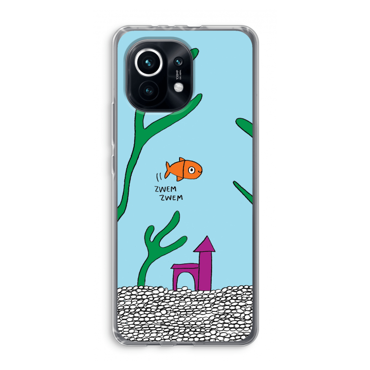 Aquarium: Xiaomi Mi 11 Transparant Hoesje