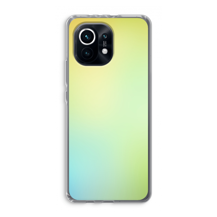 Minty mist pastel: Xiaomi Mi 11 Transparant Hoesje
