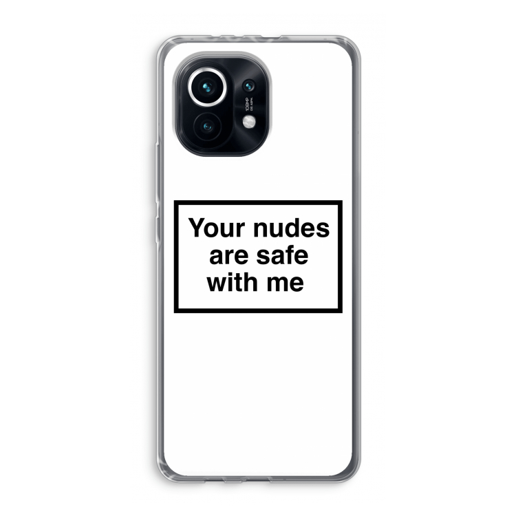 Safe with me: Xiaomi Mi 11 Transparant Hoesje