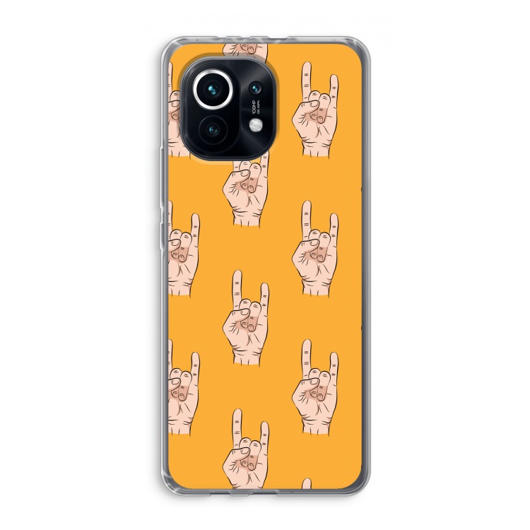 Rock: Xiaomi Mi 11 Transparant Hoesje