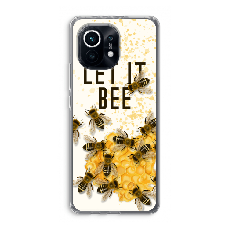 Let it bee: Xiaomi Mi 11 Transparant Hoesje