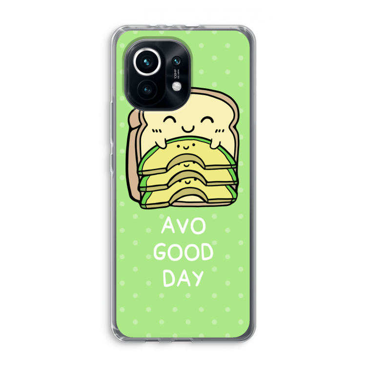 Avo Good Day: Xiaomi Mi 11 Transparant Hoesje