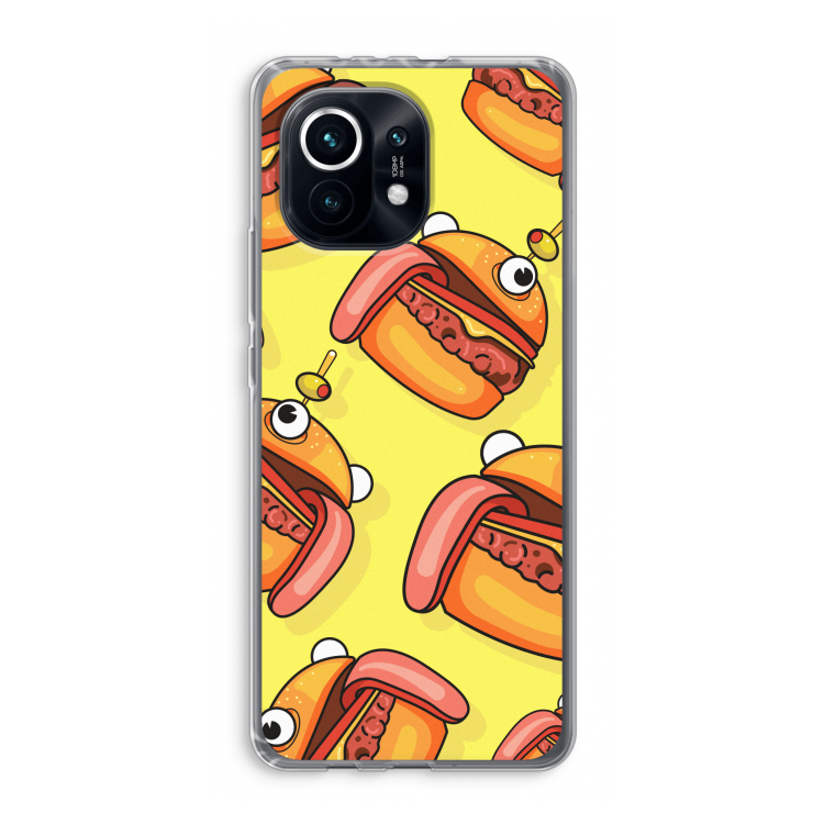 Hamburger: Xiaomi Mi 11 Transparant Hoesje