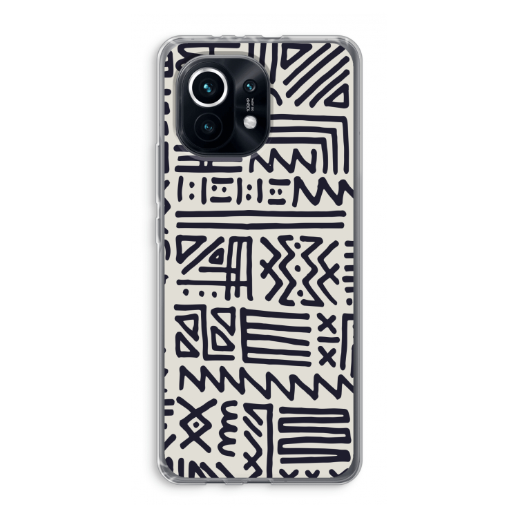 Marrakech print: Xiaomi Mi 11 Transparant Hoesje