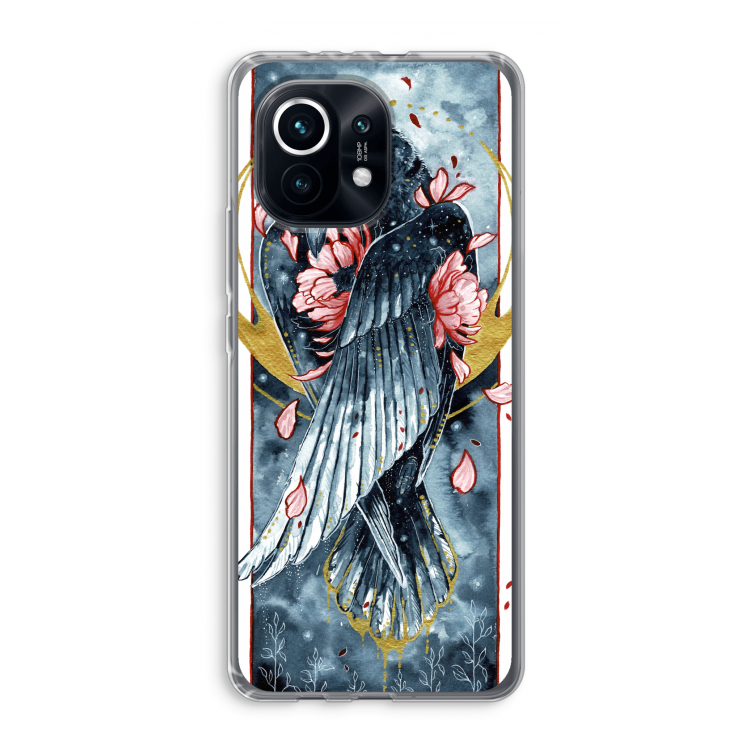 Golden Raven: Xiaomi Mi 11 Transparant Hoesje