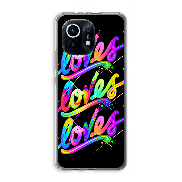 Loves: Xiaomi Mi 11 Transparant Hoesje