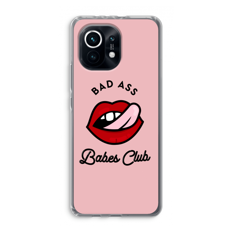 Badass Babes Club: Xiaomi Mi 11 Transparant Hoesje
