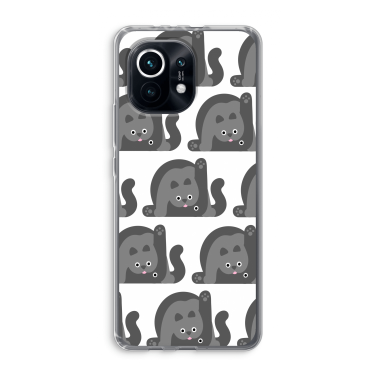 Cats: Xiaomi Mi 11 Transparant Hoesje