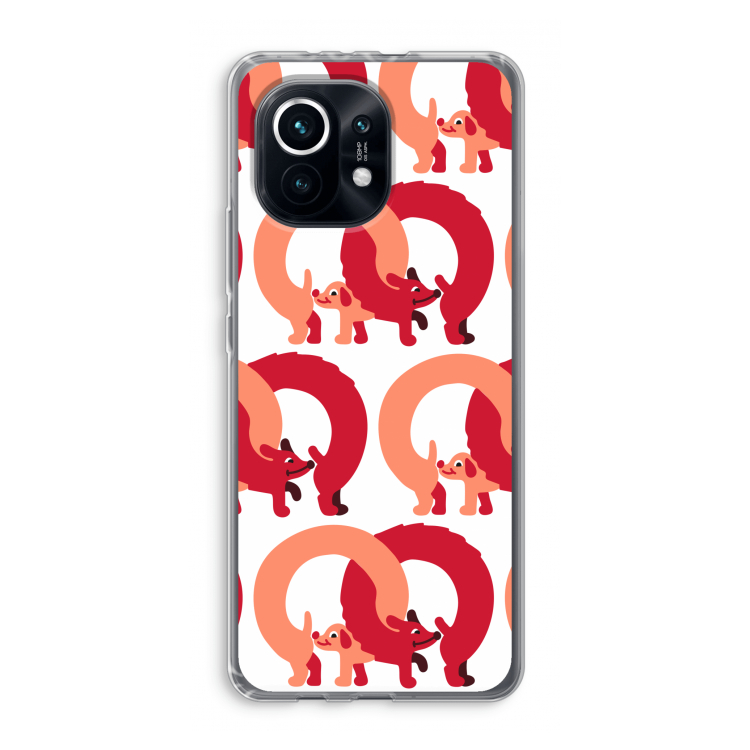 Dogs: Xiaomi Mi 11 Transparant Hoesje