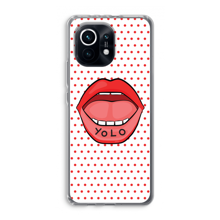 Yolo Denise: Xiaomi Mi 11 Transparant Hoesje