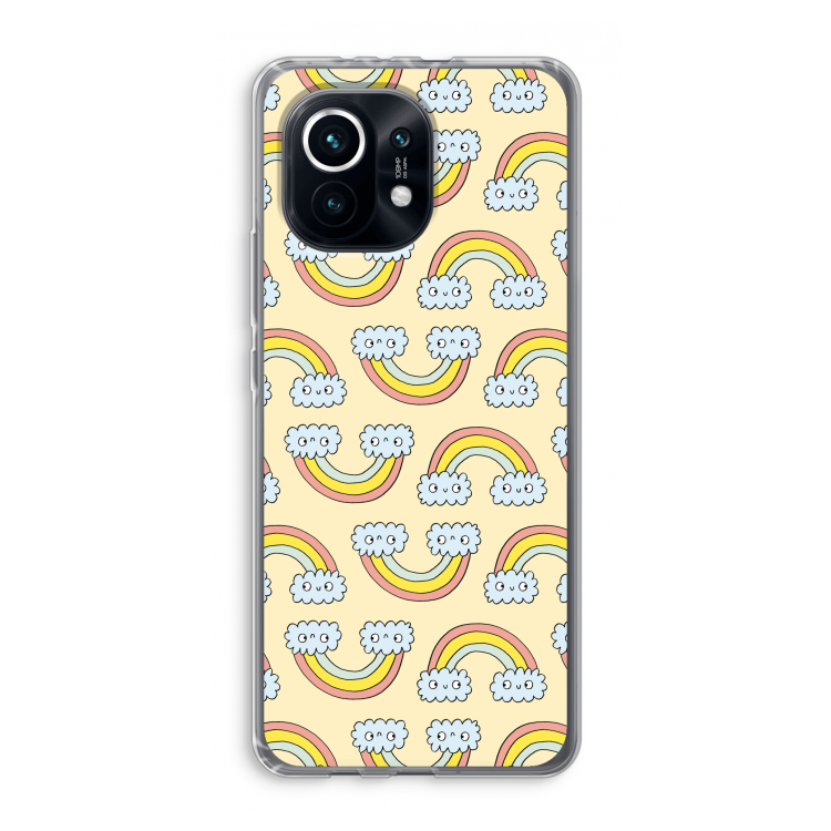 Regenboog: Xiaomi Mi 11 Transparant Hoesje