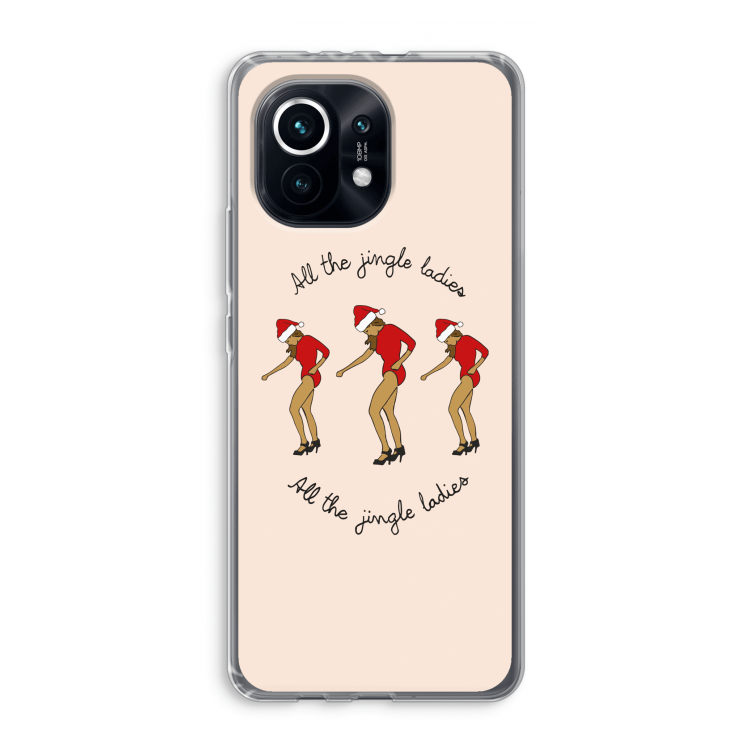 Jingle Ladies: Xiaomi Mi 11 Transparant Hoesje