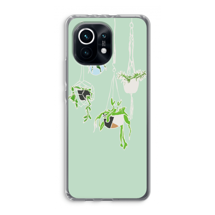 Hang In There: Xiaomi Mi 11 Transparant Hoesje