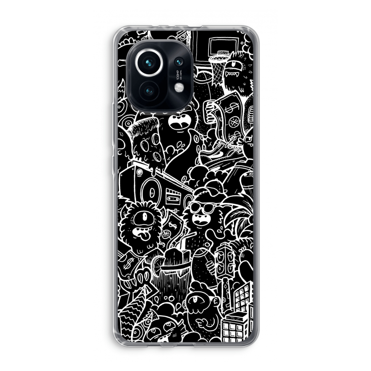 Vexx Black City : Xiaomi Mi 11 Transparant Hoesje