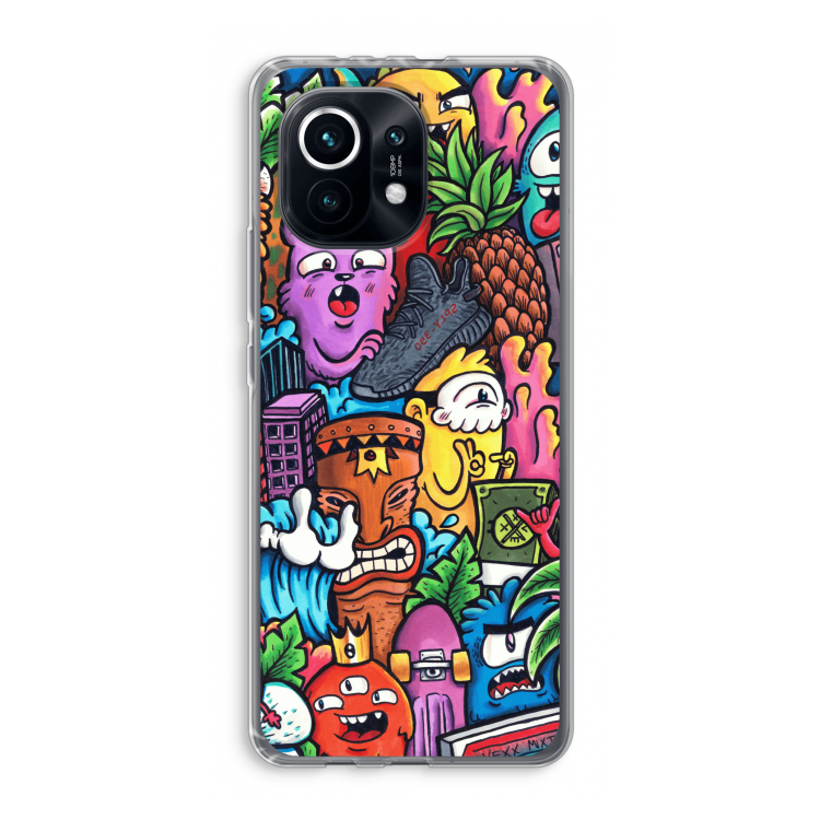 Vexx Mixtape: Xiaomi Mi 11 Transparant Hoesje