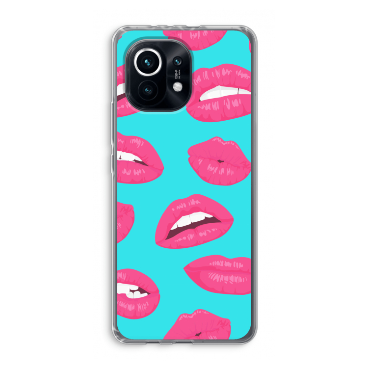 Bite my lip: Xiaomi Mi 11 Transparant Hoesje