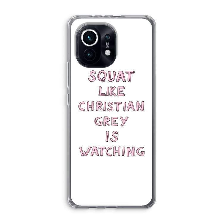 Christian Grey: Xiaomi Mi 11 Transparant Hoesje