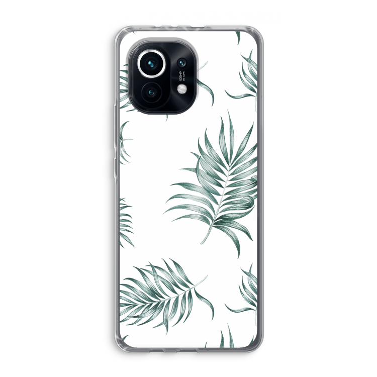 Simple leaves: Xiaomi Mi 11 Transparant Hoesje