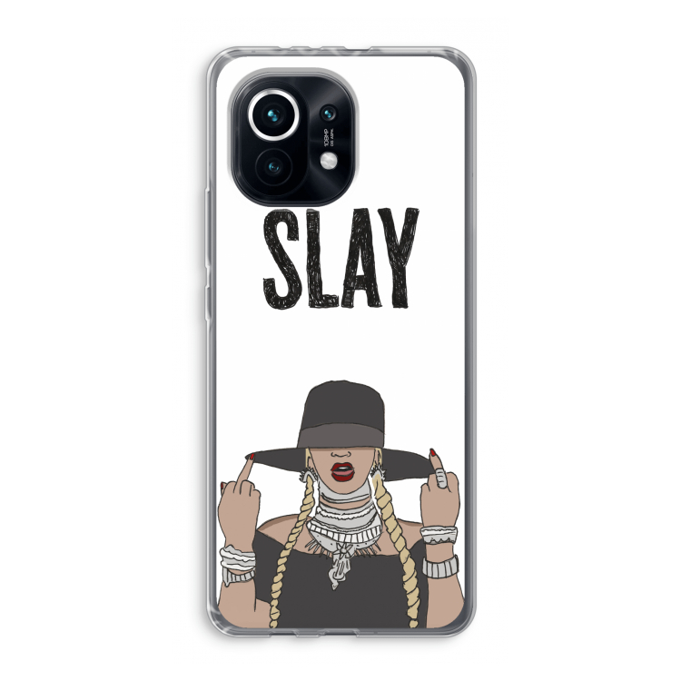 Slay All Day: Xiaomi Mi 11 Transparant Hoesje
