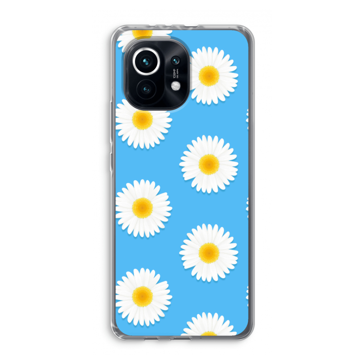 Margrietjes: Xiaomi Mi 11 Transparant Hoesje