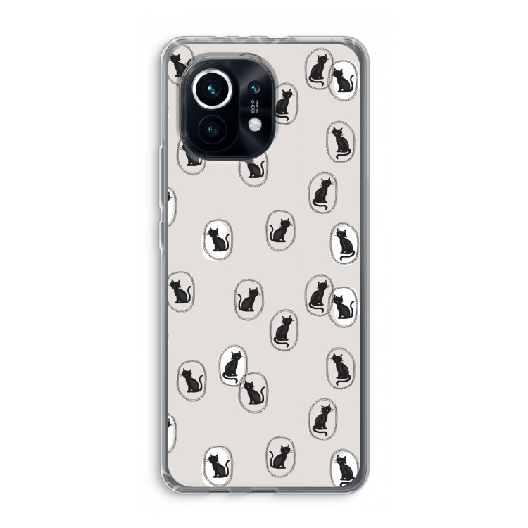 Miauw: Xiaomi Mi 11 Transparant Hoesje