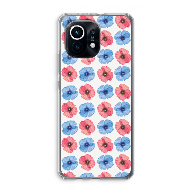 Klaproosjes: Xiaomi Mi 11 Transparant Hoesje