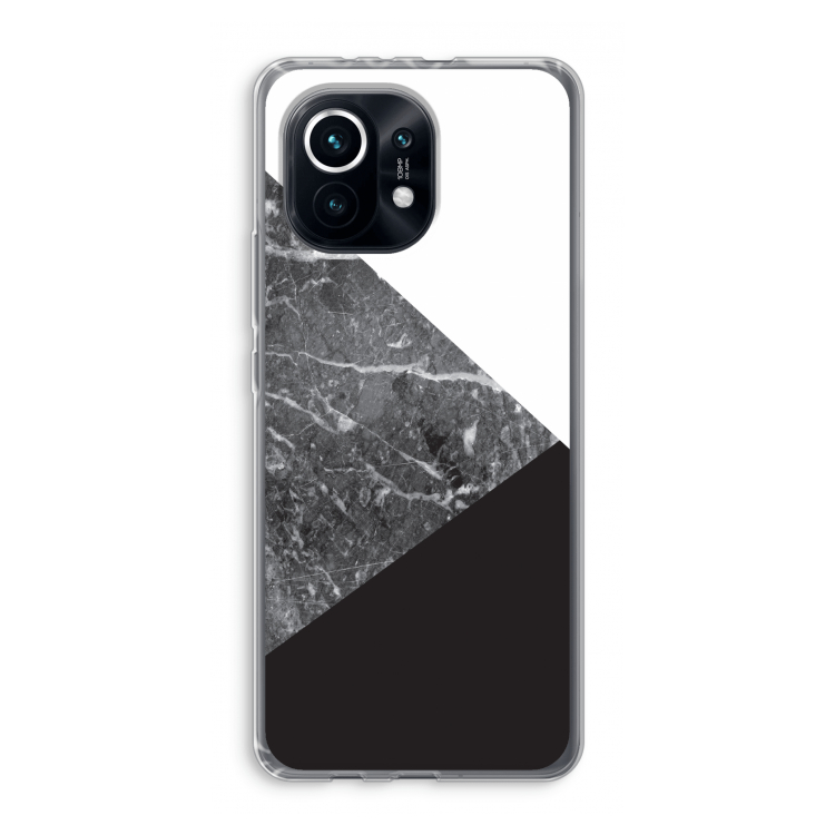 Combinatie marmer: Xiaomi Mi 11 Transparant Hoesje