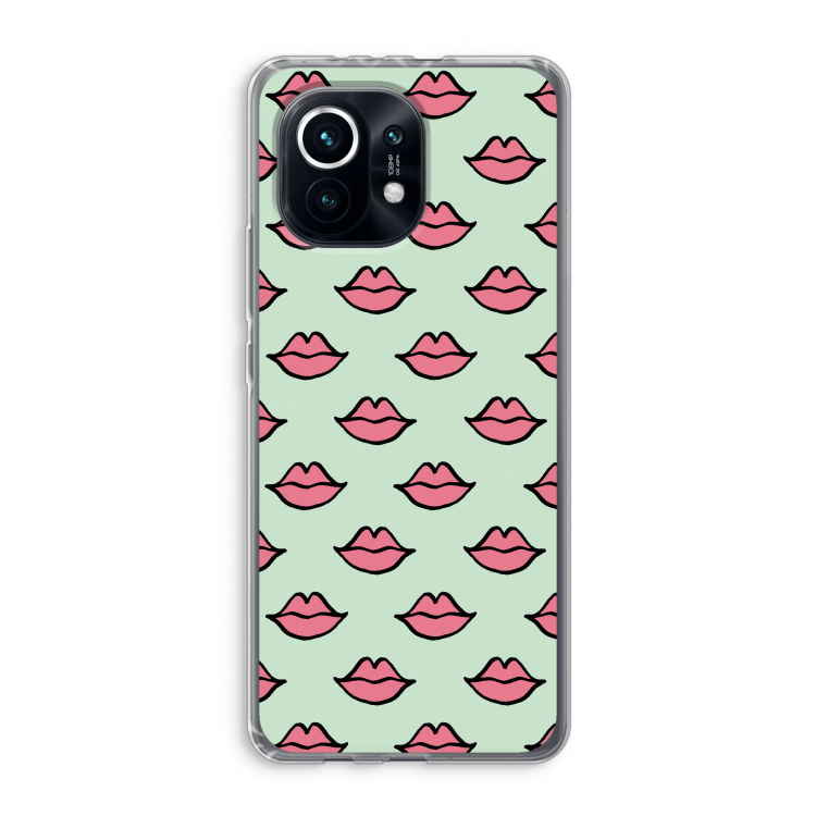 Lipjes: Xiaomi Mi 11 Transparant Hoesje