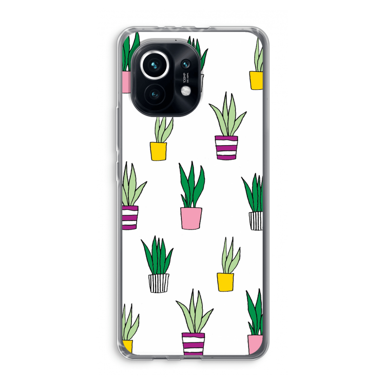 Sanseveria: Xiaomi Mi 11 Transparant Hoesje