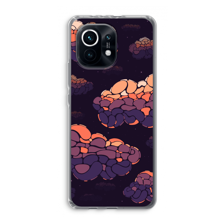 Patroon Wolken: Xiaomi Mi 11 Transparant Hoesje