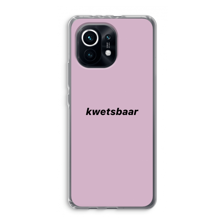 kwetsbaar: Xiaomi Mi 11 Transparant Hoesje
