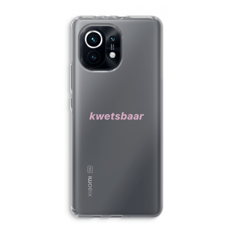 kwetsbaar: Xiaomi Mi 11 Transparant Hoesje