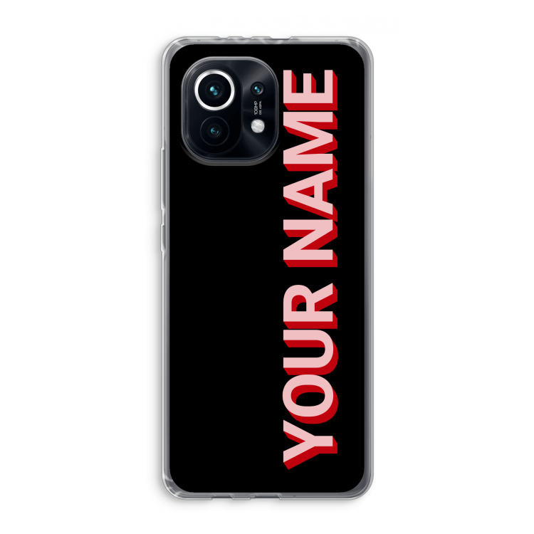 Namecase: Xiaomi Mi 11 Transparant Hoesje