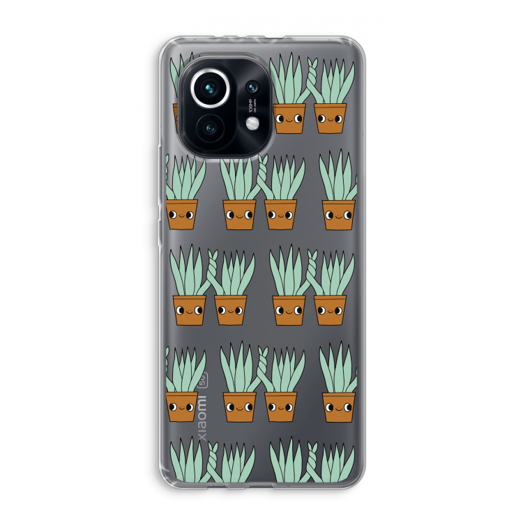 Sansevieria: Xiaomi Mi 11 Transparant Hoesje