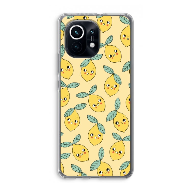 Citroenen: Xiaomi Mi 11 Transparant Hoesje