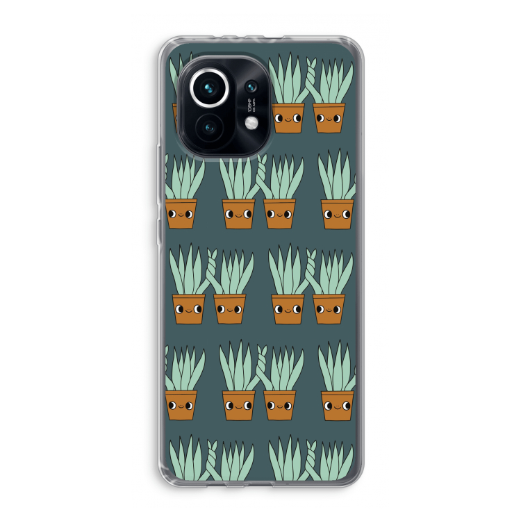 Sansevieria: Xiaomi Mi 11 Transparant Hoesje