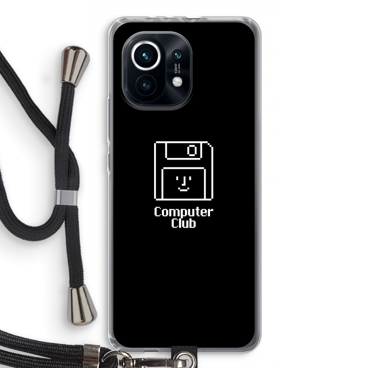 Hello: Xiaomi Mi 11 Transparant Hoesje met koord