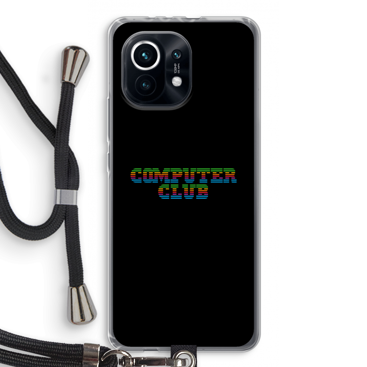 Retro: Xiaomi Mi 11 Transparant Hoesje met koord