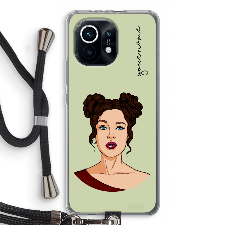 Pop-Art Creator: Xiaomi Mi 11 Transparant Hoesje met koord